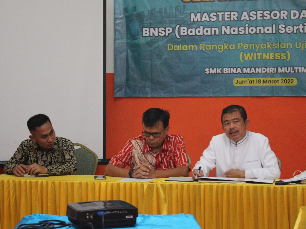 Penyaksian Uji Kompetensi (WITNESS) Master Asesor BNSP
