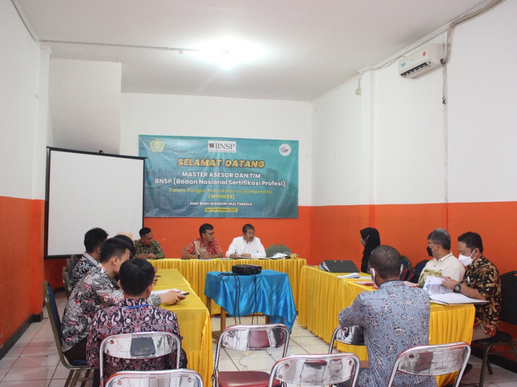 Rapat Evaluasi Mutu Asesmen Terstandar BNSP